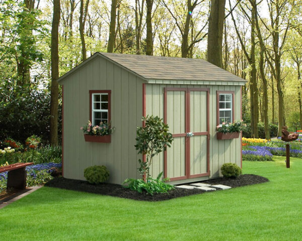 Wood A-frame Sheds – Gardenspotsheds.com